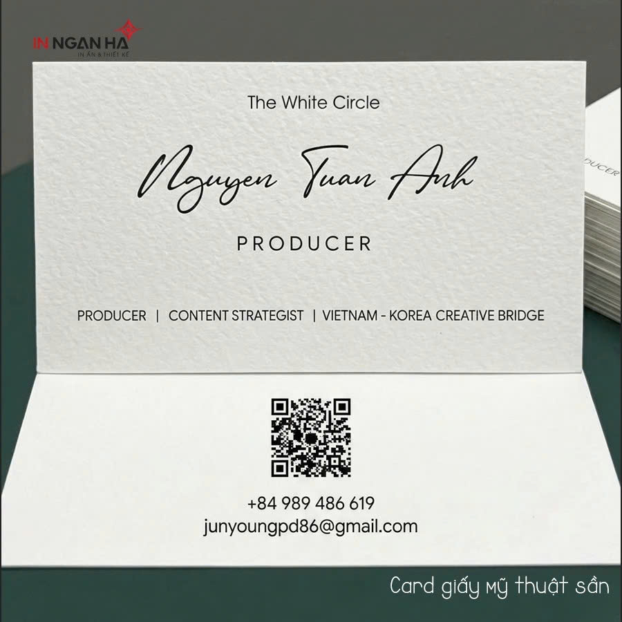 In Card Visit Cao Cấp Hà Nội | Card Mỹ Thuật, Ép Kim, Ép Nhũ Lấy Nhanh - Ảnh 3